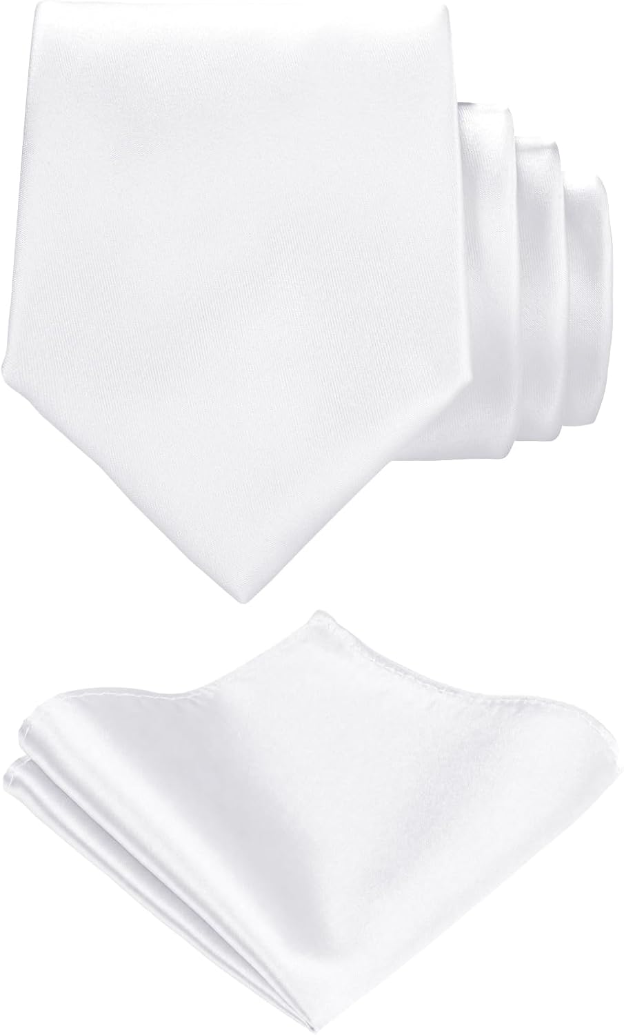 Satin Necktie and Pocket Square Set