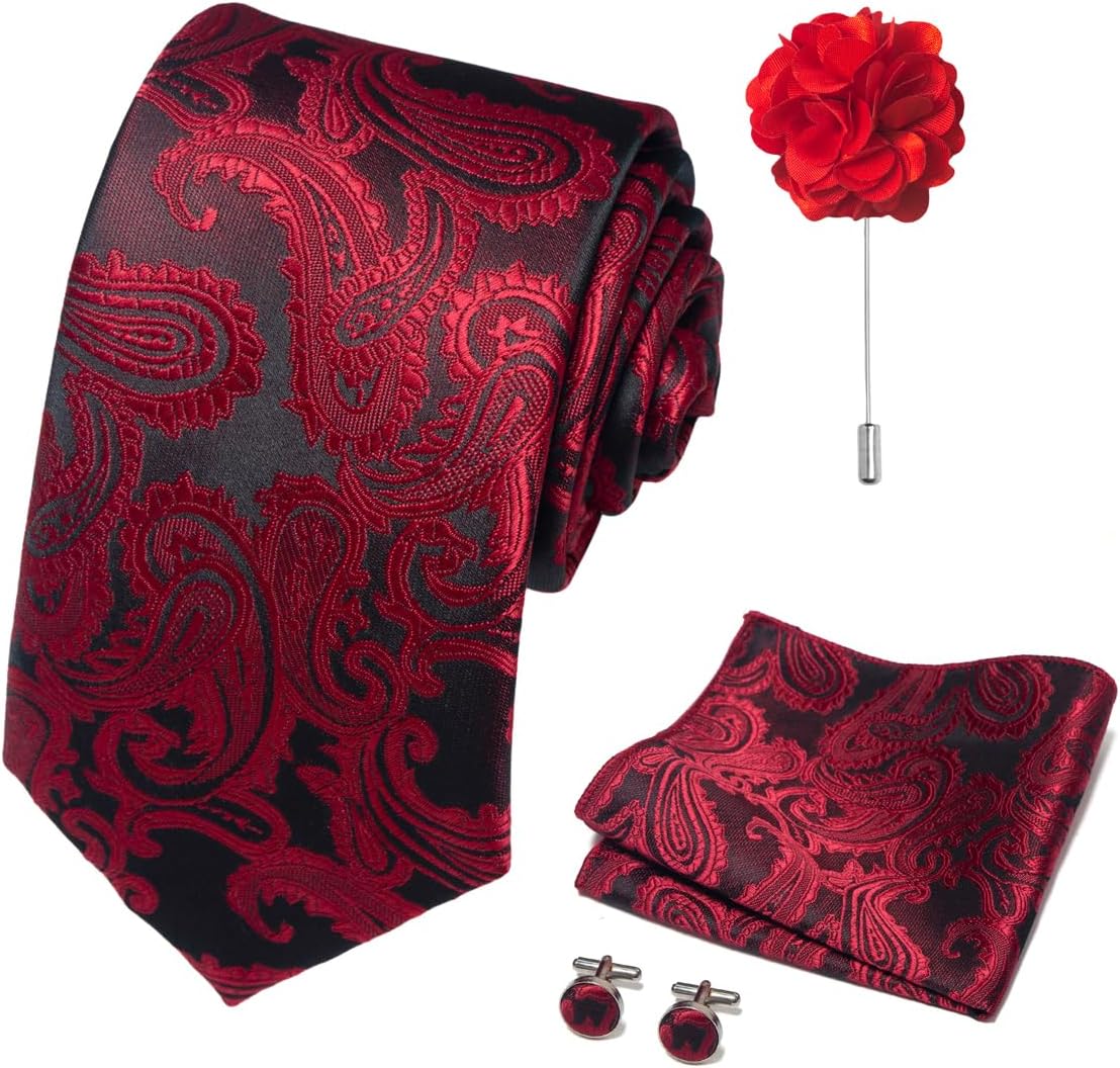 Men's Necktie Accessory Set