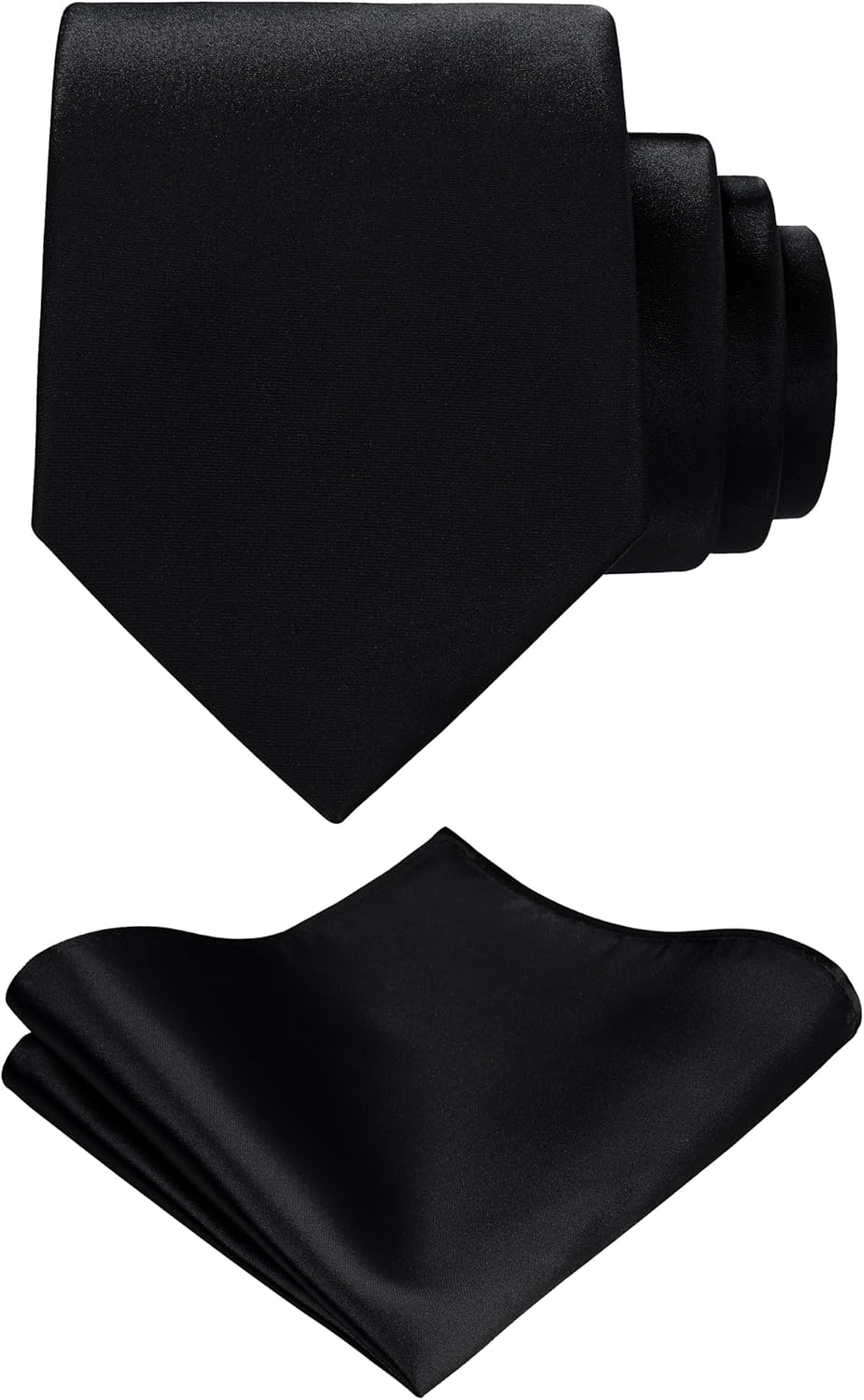 Satin Necktie and Pocket Square Set