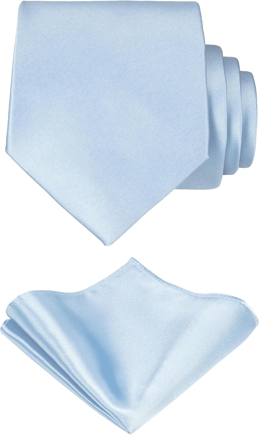 Satin Necktie and Pocket Square Set