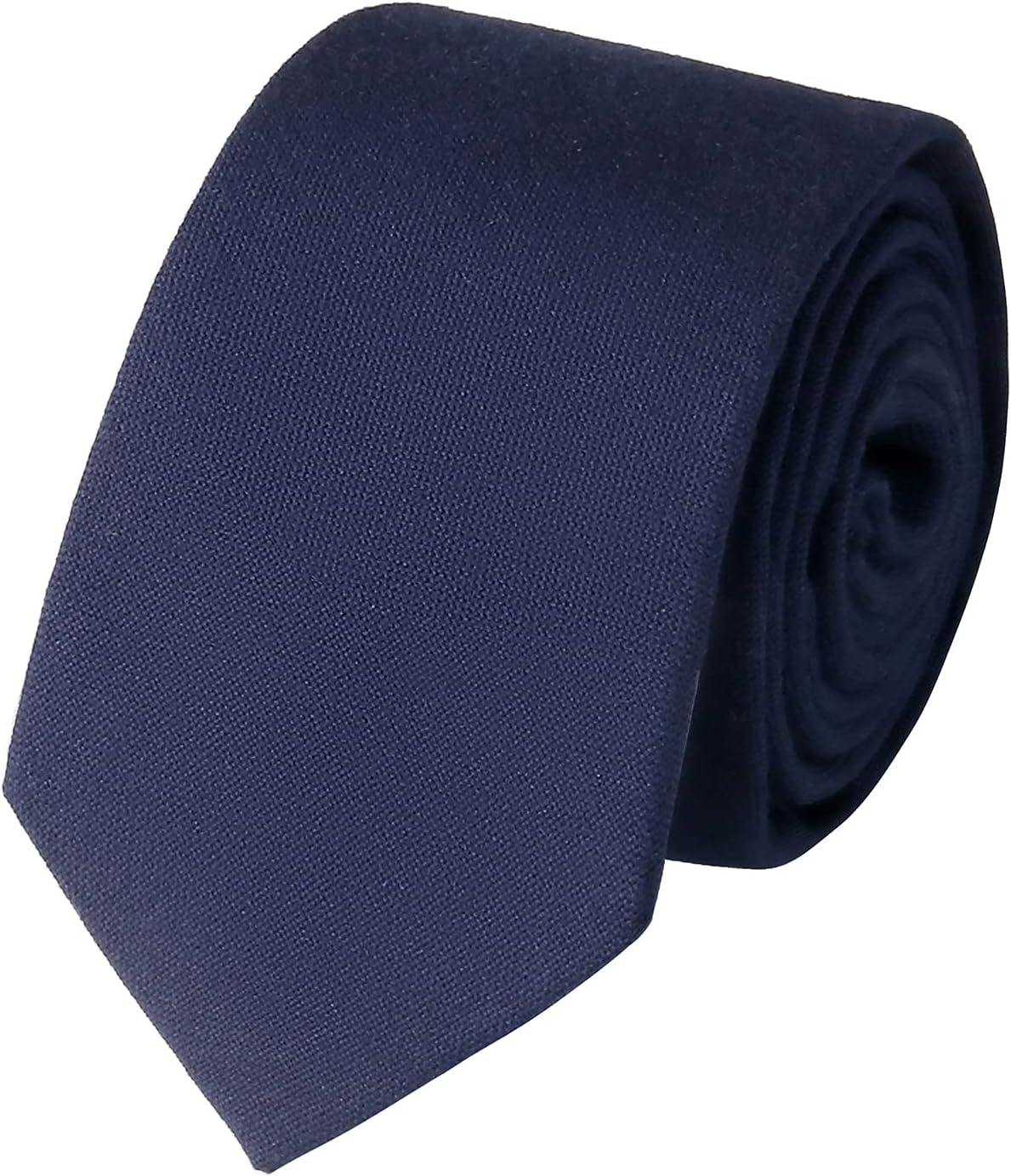 Men's Cotton Stripe Slim Tie