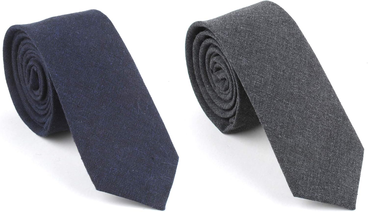 Men's Cotton Stripe Slim Tie