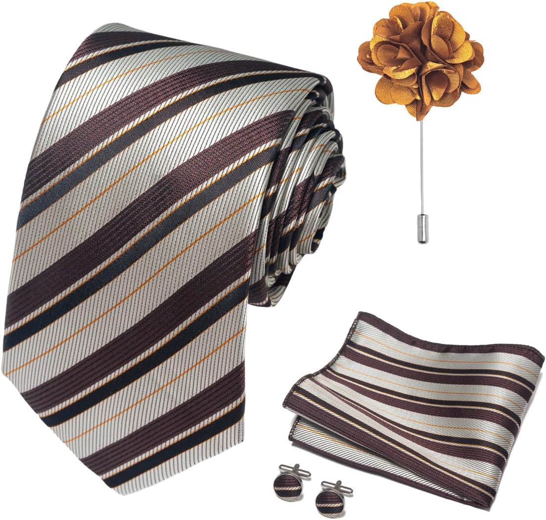 Men's Necktie Accessory Set