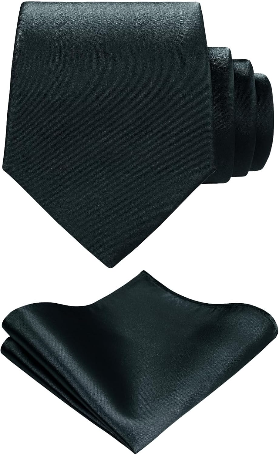 Satin Necktie and Pocket Square Set