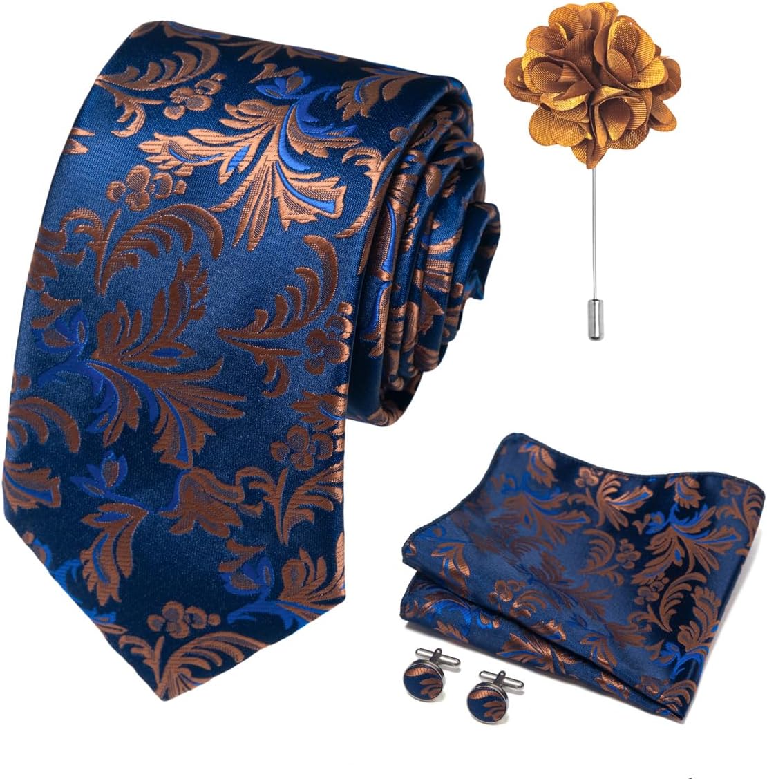 Men's Necktie Accessory Set