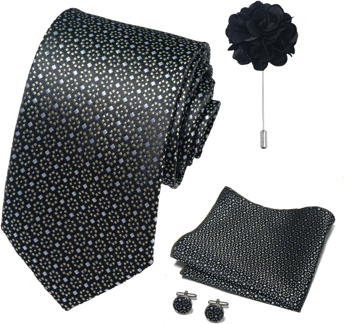 Men's Necktie Accessory Set