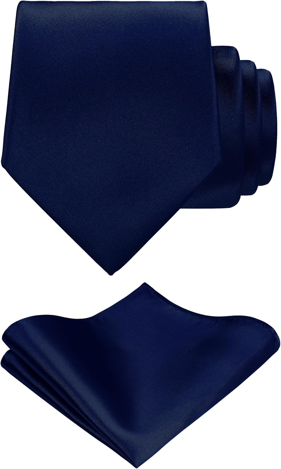 Satin Necktie and Pocket Square Set