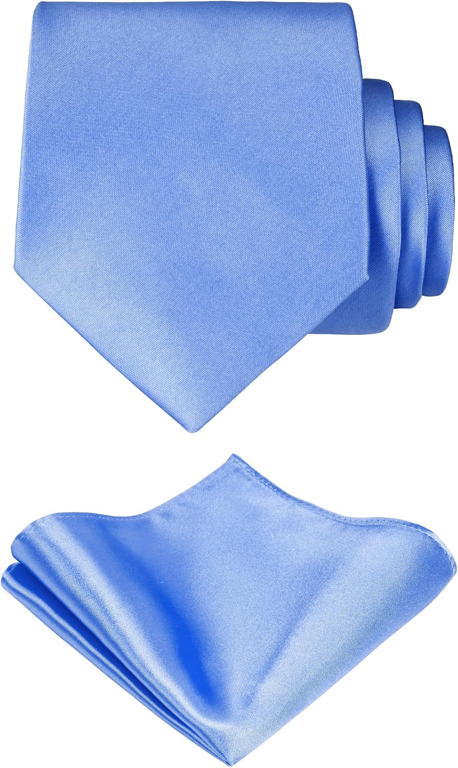 Satin Necktie and Pocket Square Set