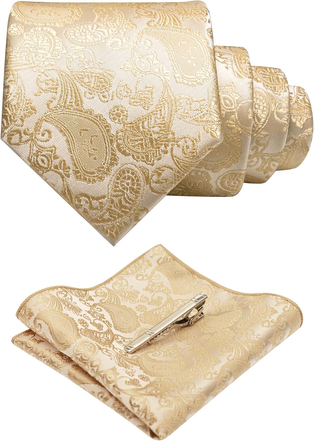 Men's Necktie Set with Accessories
