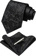 Men's Necktie Set with Accessories