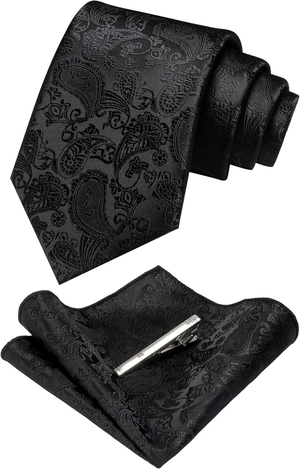 Men's Necktie Set with Accessories