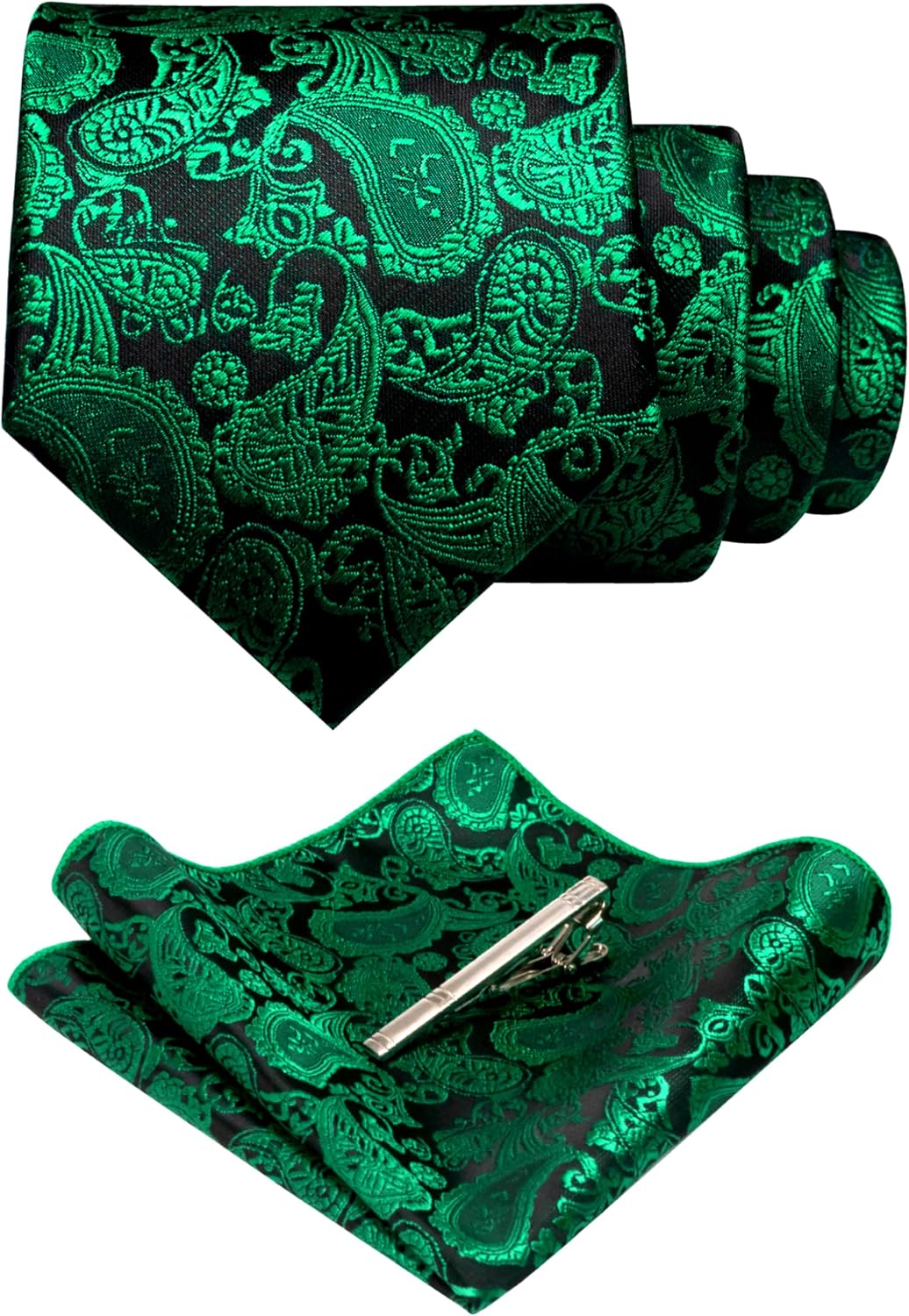 Men's Necktie Set with Accessories