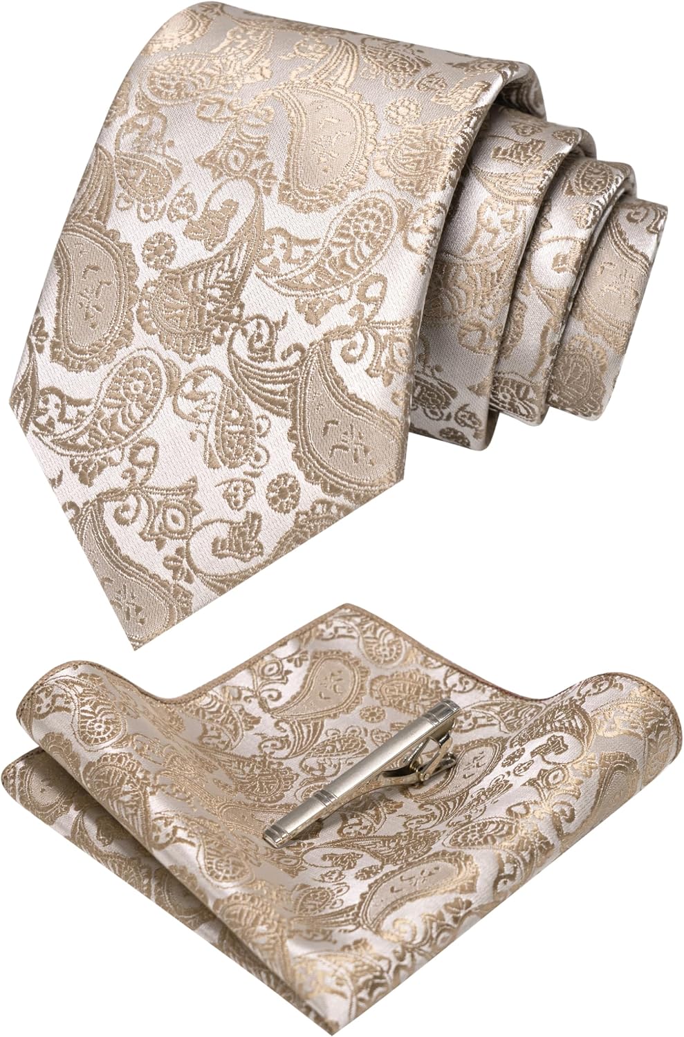 Men's Necktie Set with Accessories