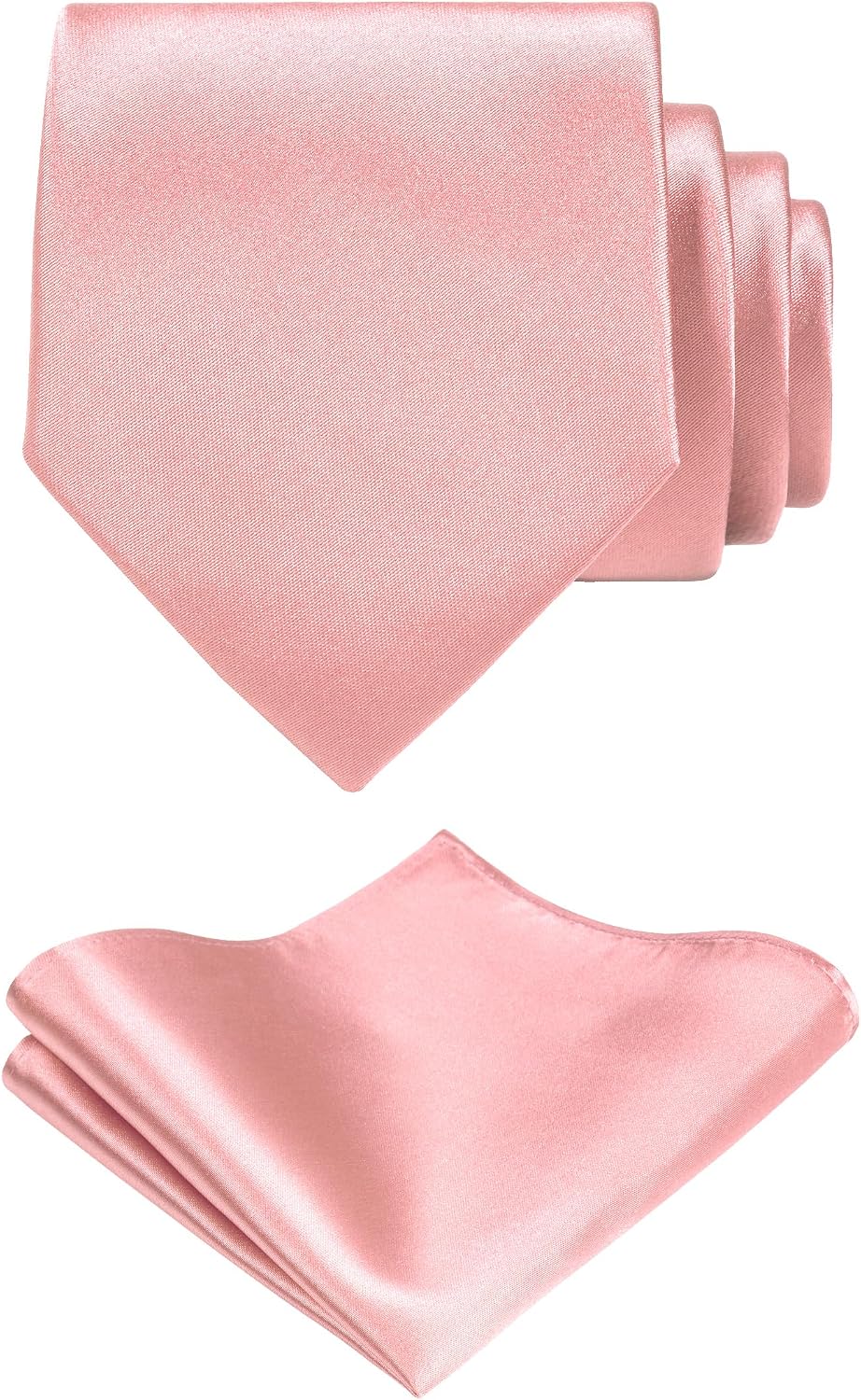 Satin Necktie and Pocket Square Set