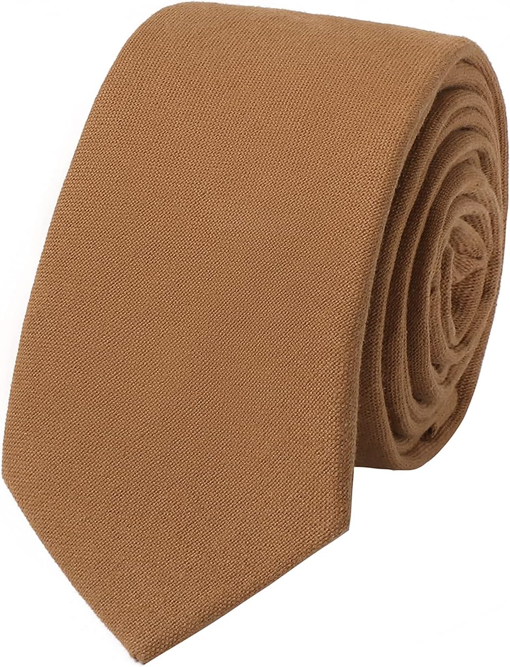Men's Cotton Stripe Slim Tie