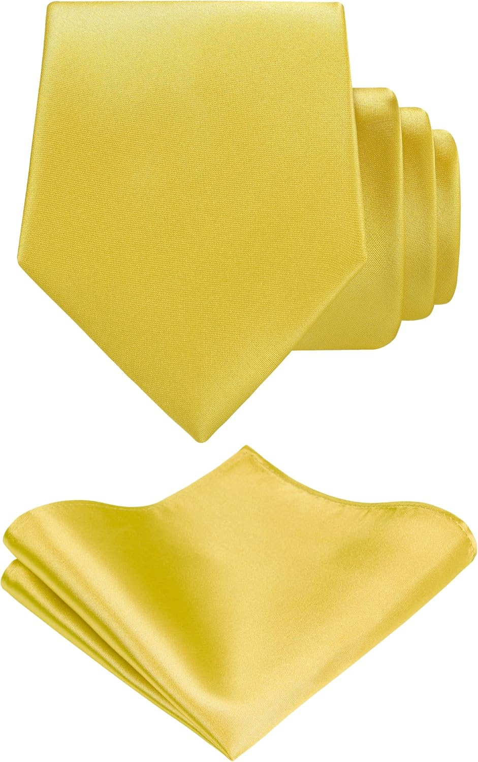Satin Necktie and Pocket Square Set