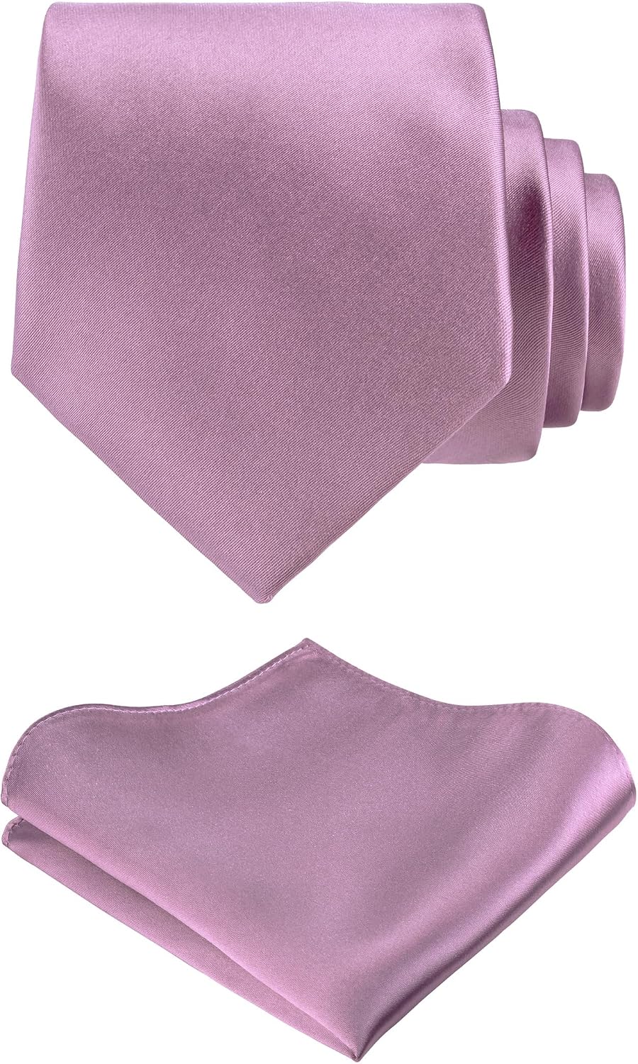 Satin Necktie and Pocket Square Set