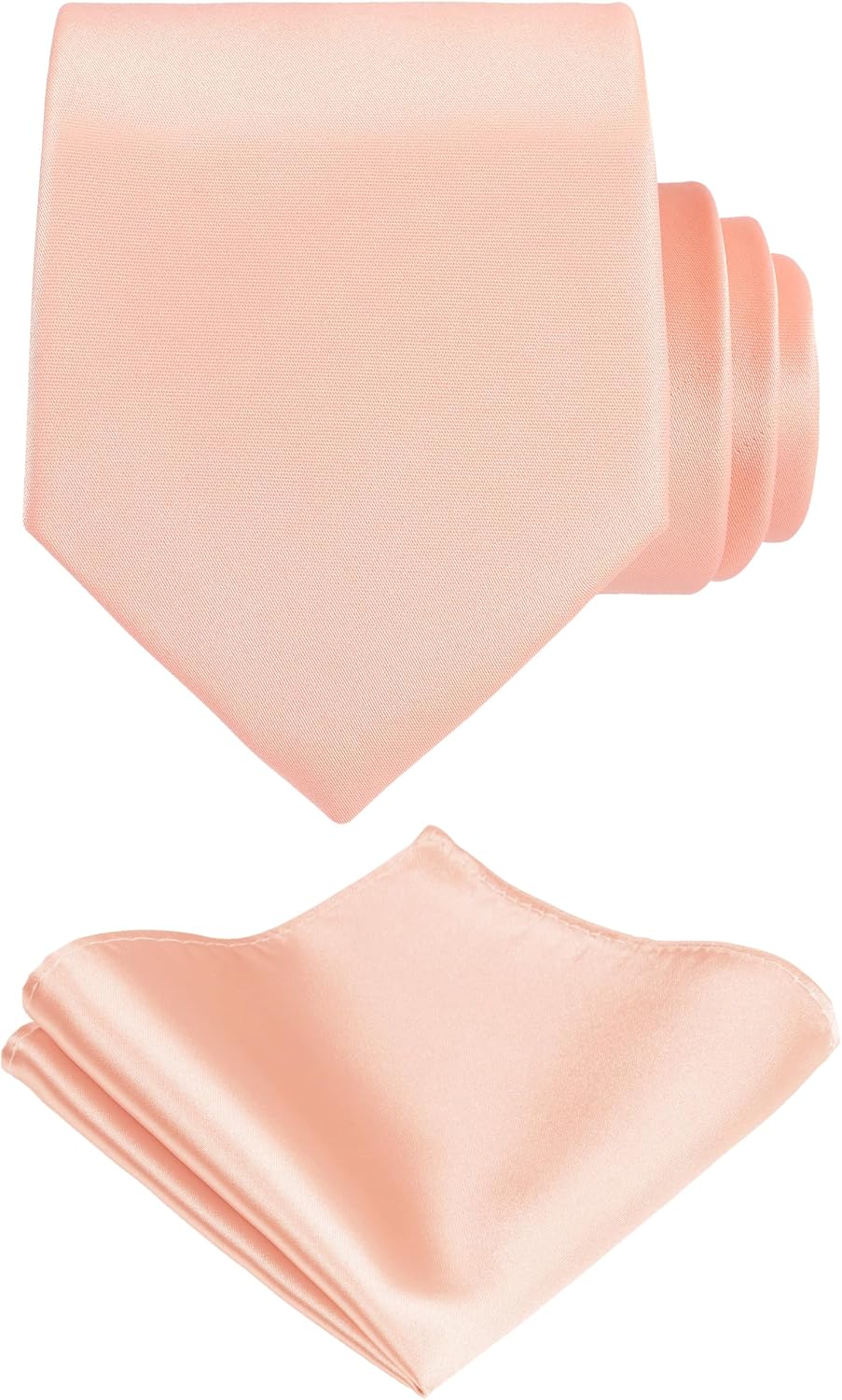 Satin Necktie and Pocket Square Set