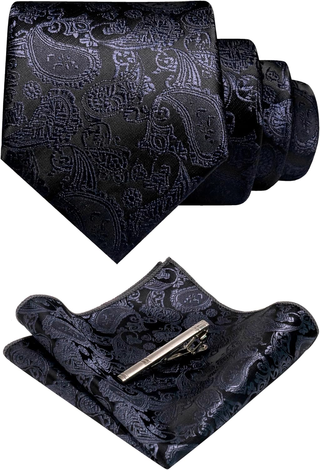 Men's Necktie Set with Accessories