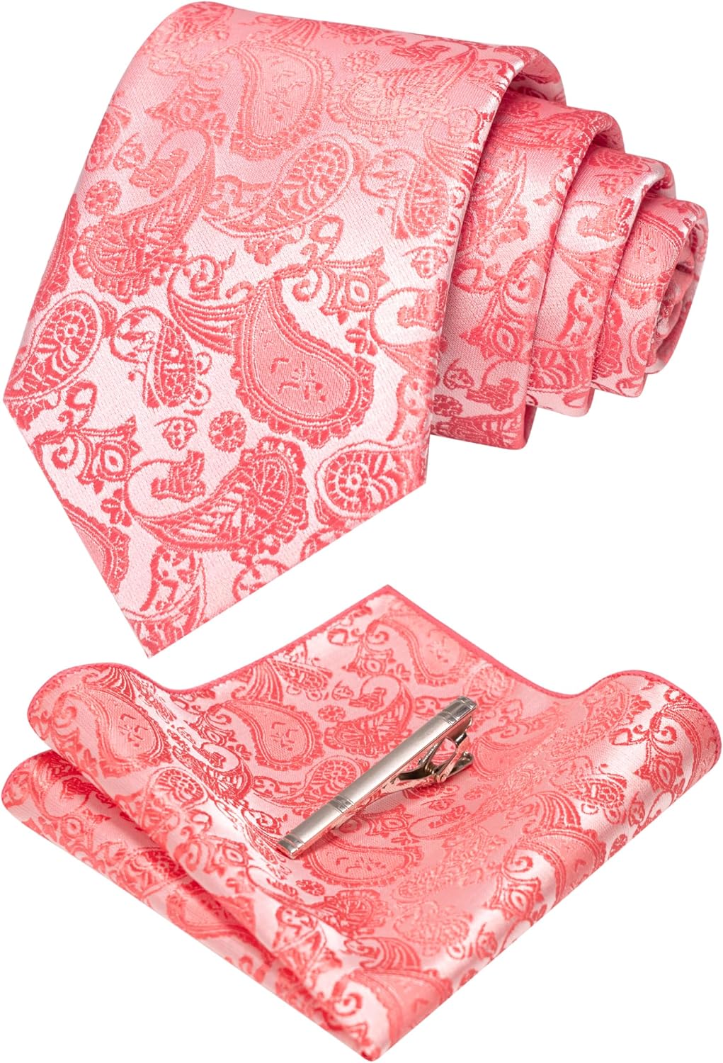 Men's Necktie Set with Accessories