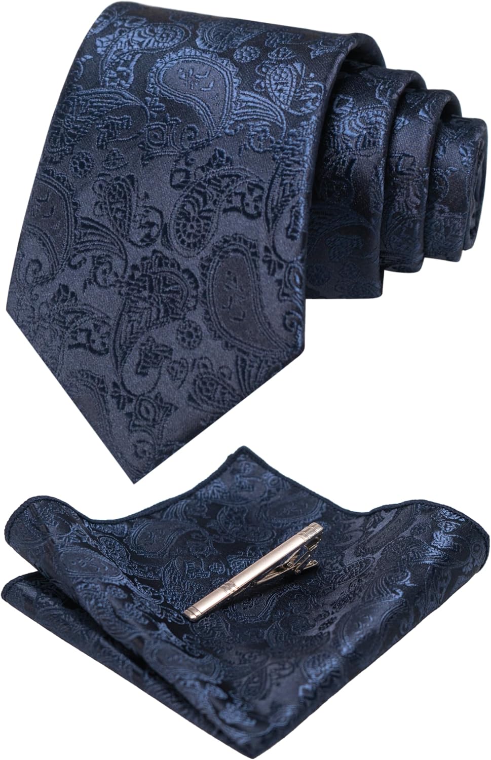 Men's Necktie Set with Accessories