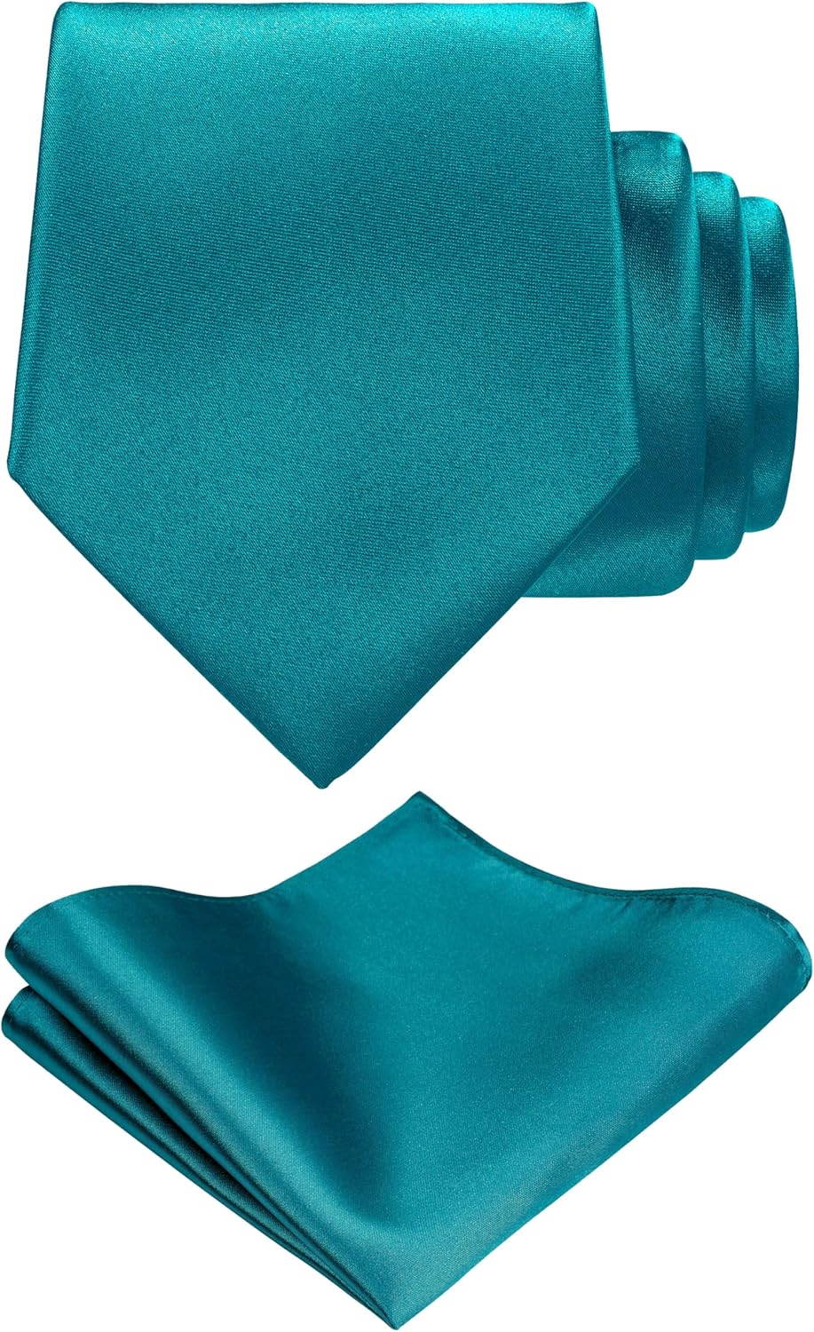Satin Necktie and Pocket Square Set
