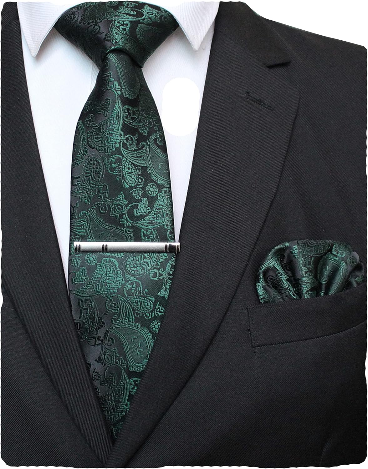 Men's Necktie Set with Accessories
