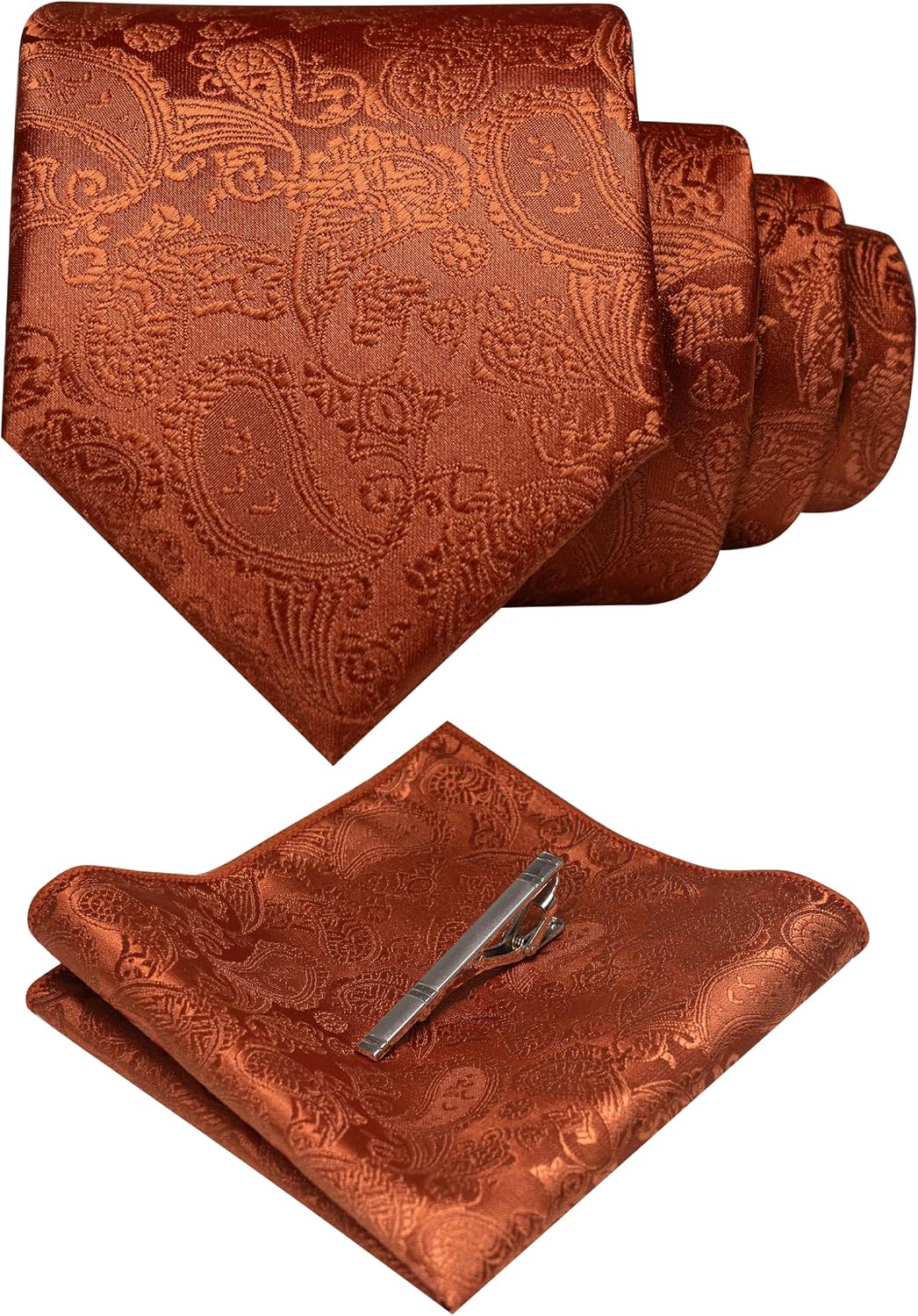 Men's Necktie Set with Accessories