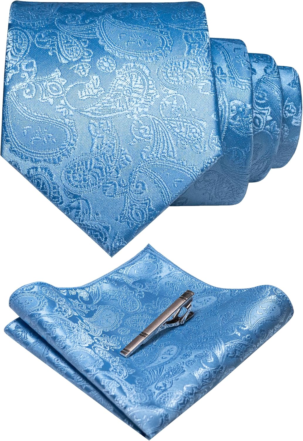 Men's Necktie Set with Accessories