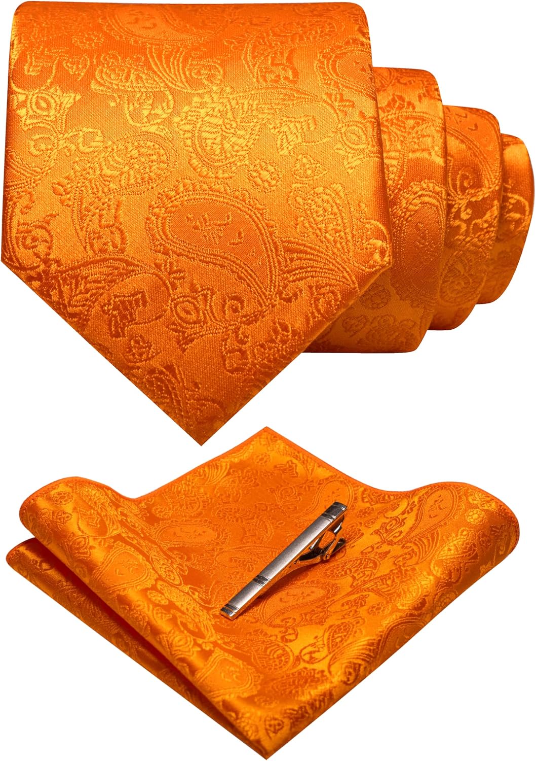 Men's Necktie Set with Accessories