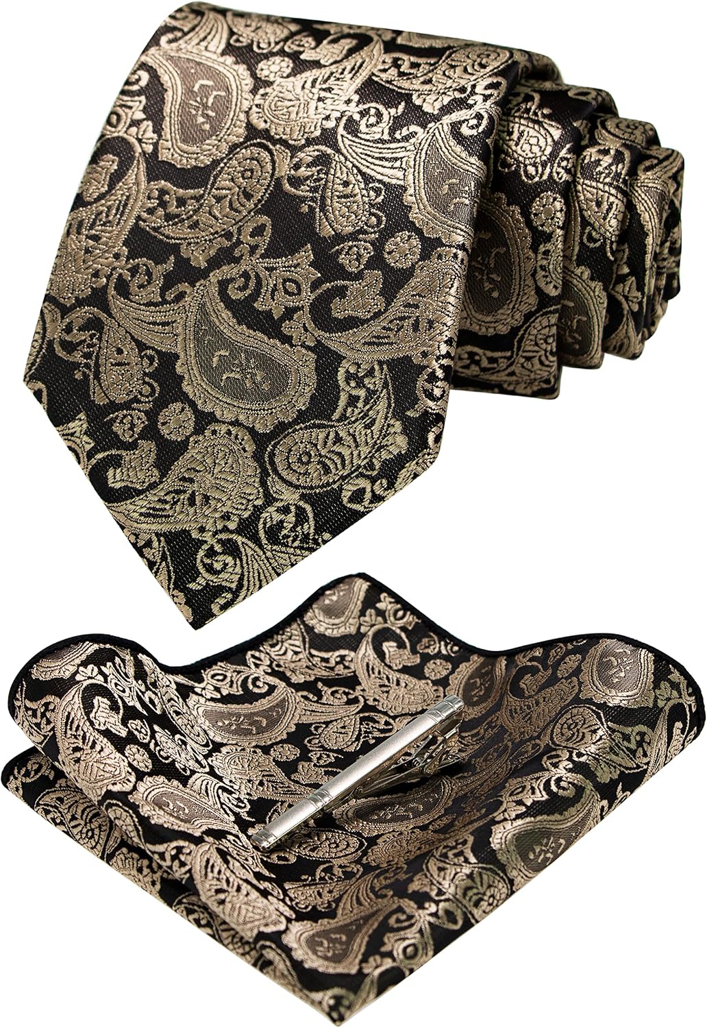 Men's Necktie Set with Accessories