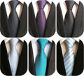 6PCS Woven Silk Necktie Set
