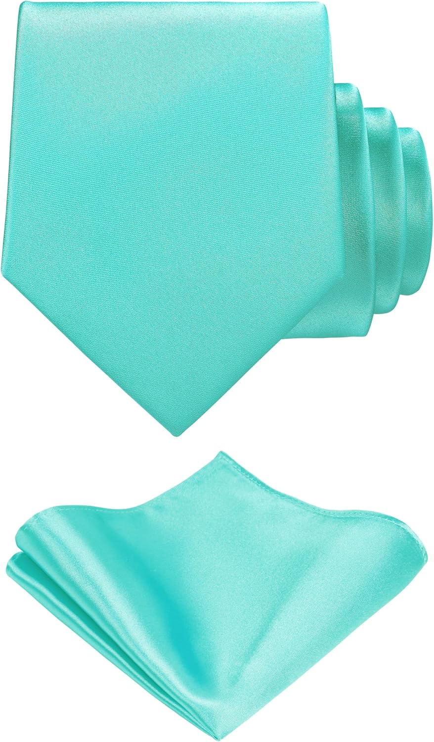 Satin Necktie and Pocket Square Set