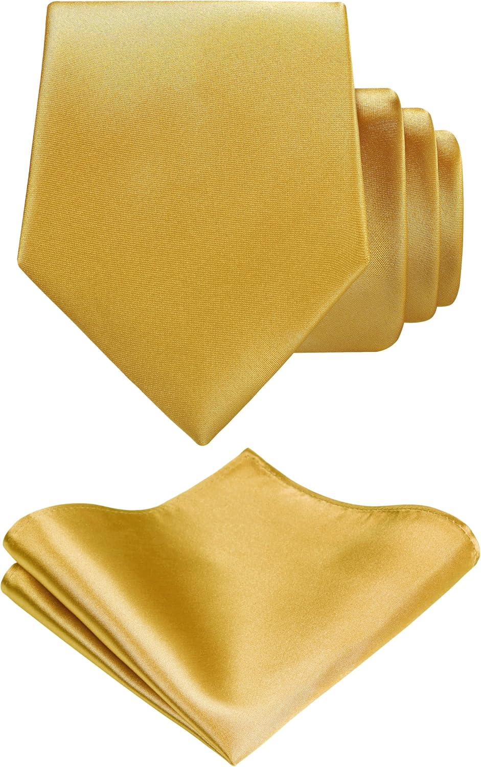 Satin Necktie and Pocket Square Set