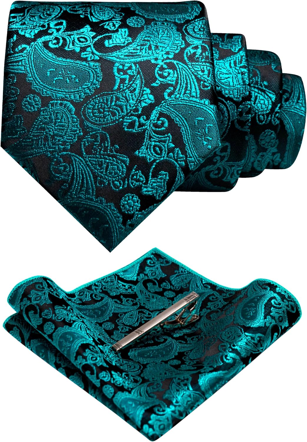 Men's Necktie Set with Accessories