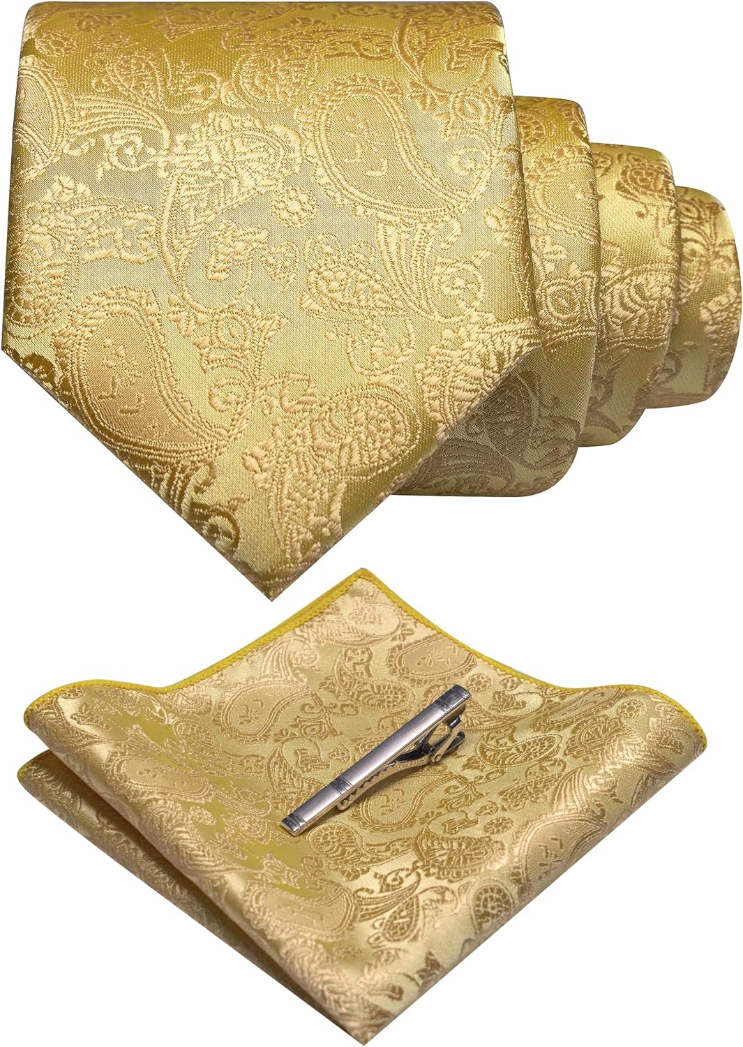 Men's Necktie Set with Accessories