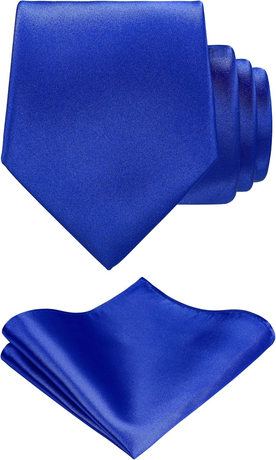 Satin Necktie and Pocket Square Set